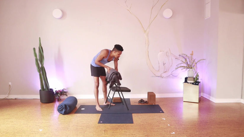Chair Yoga Forward Folds and Backbends